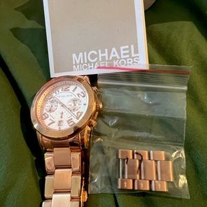 Michael Kors , rose gold watch